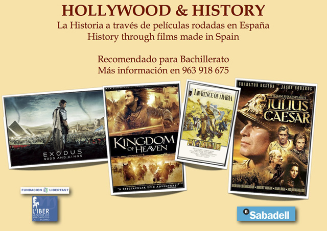 Cartel Hollywood & History Sabadell WEB