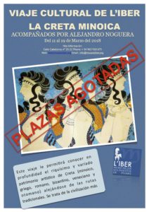 Mujeres de azul minoicas museos Valencia viajes de autor